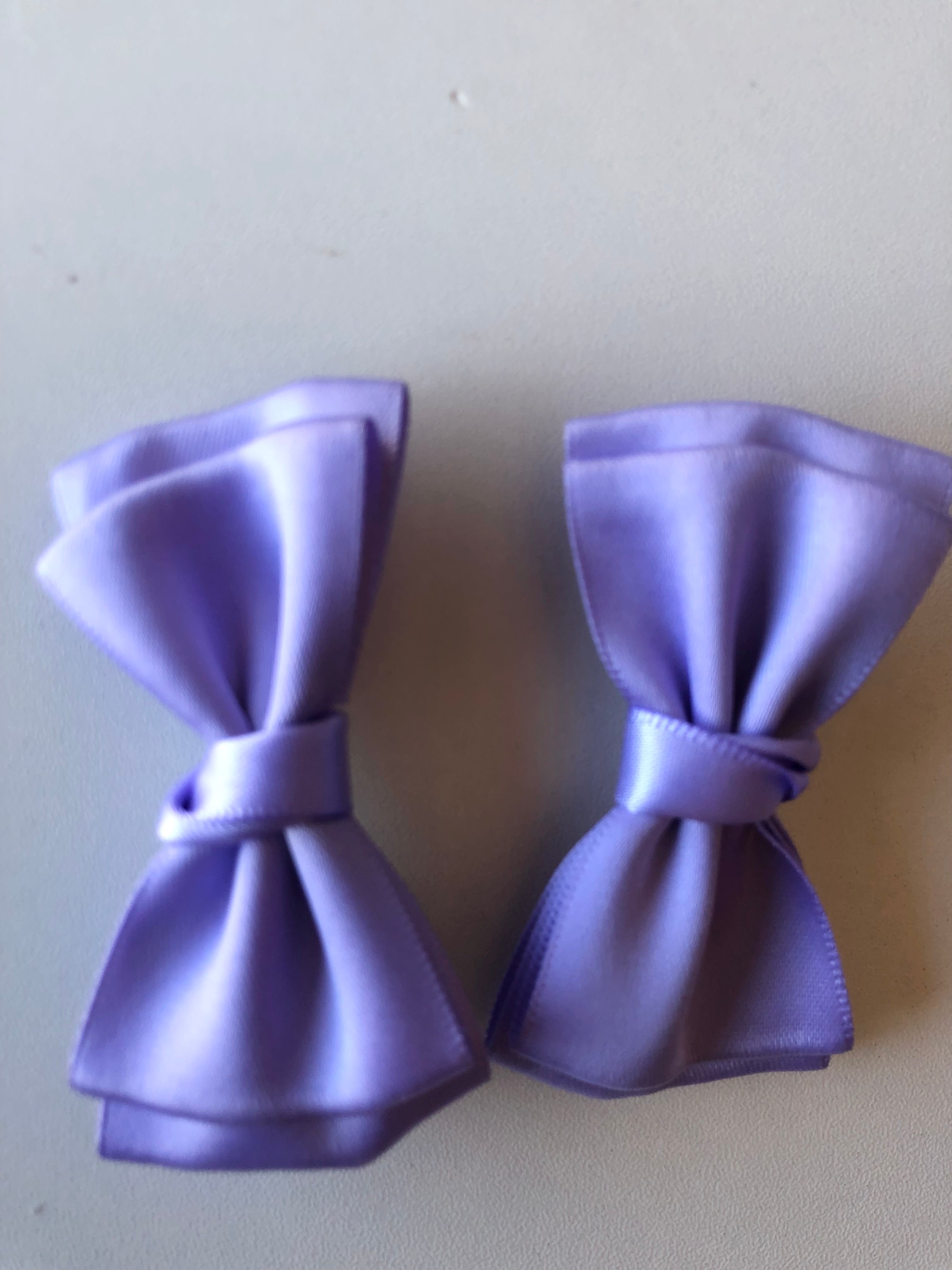Pastel Colours Hair Bows (Set of 2)