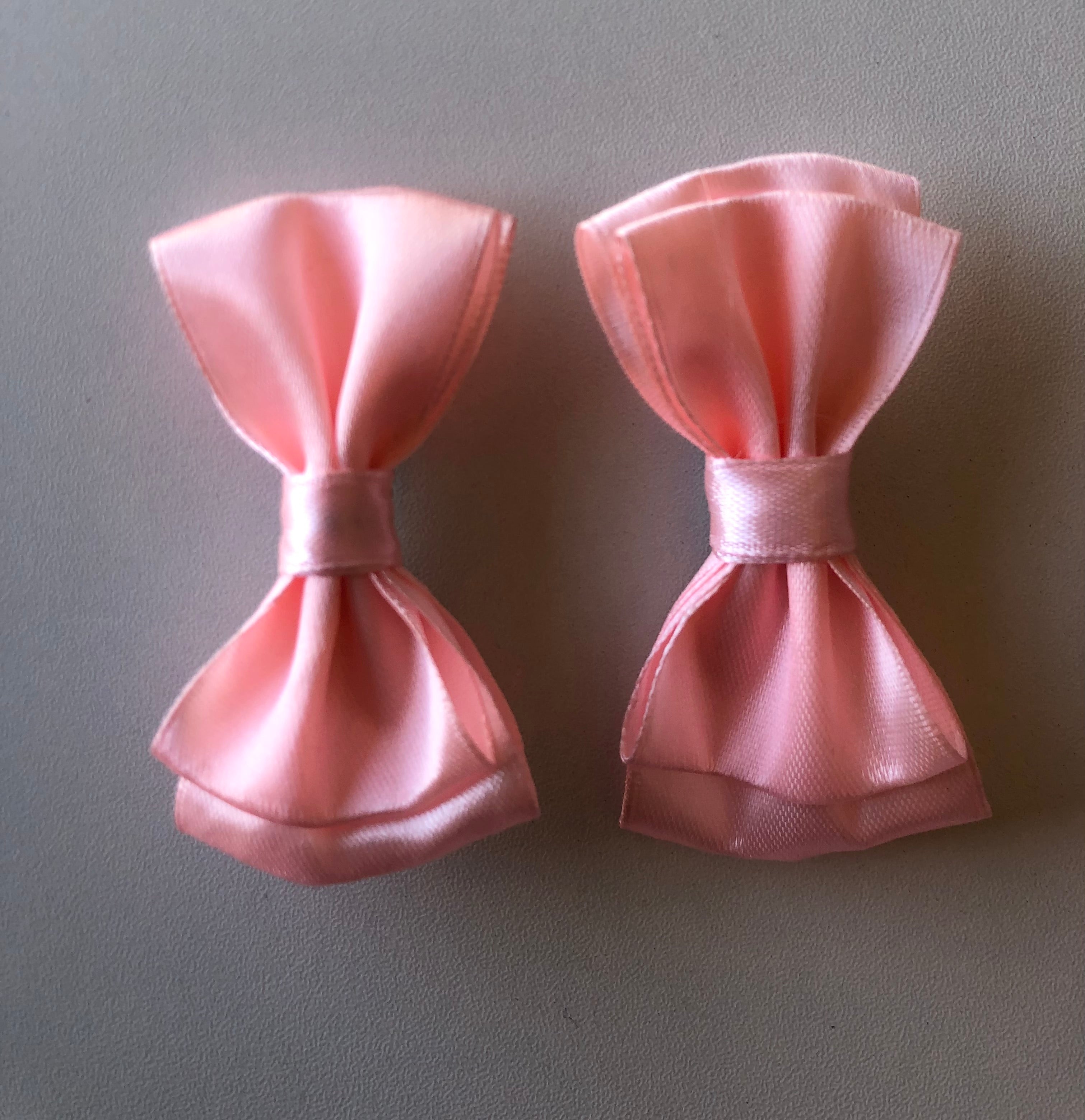 Pastel Colours Hair Bows (Set of 2)