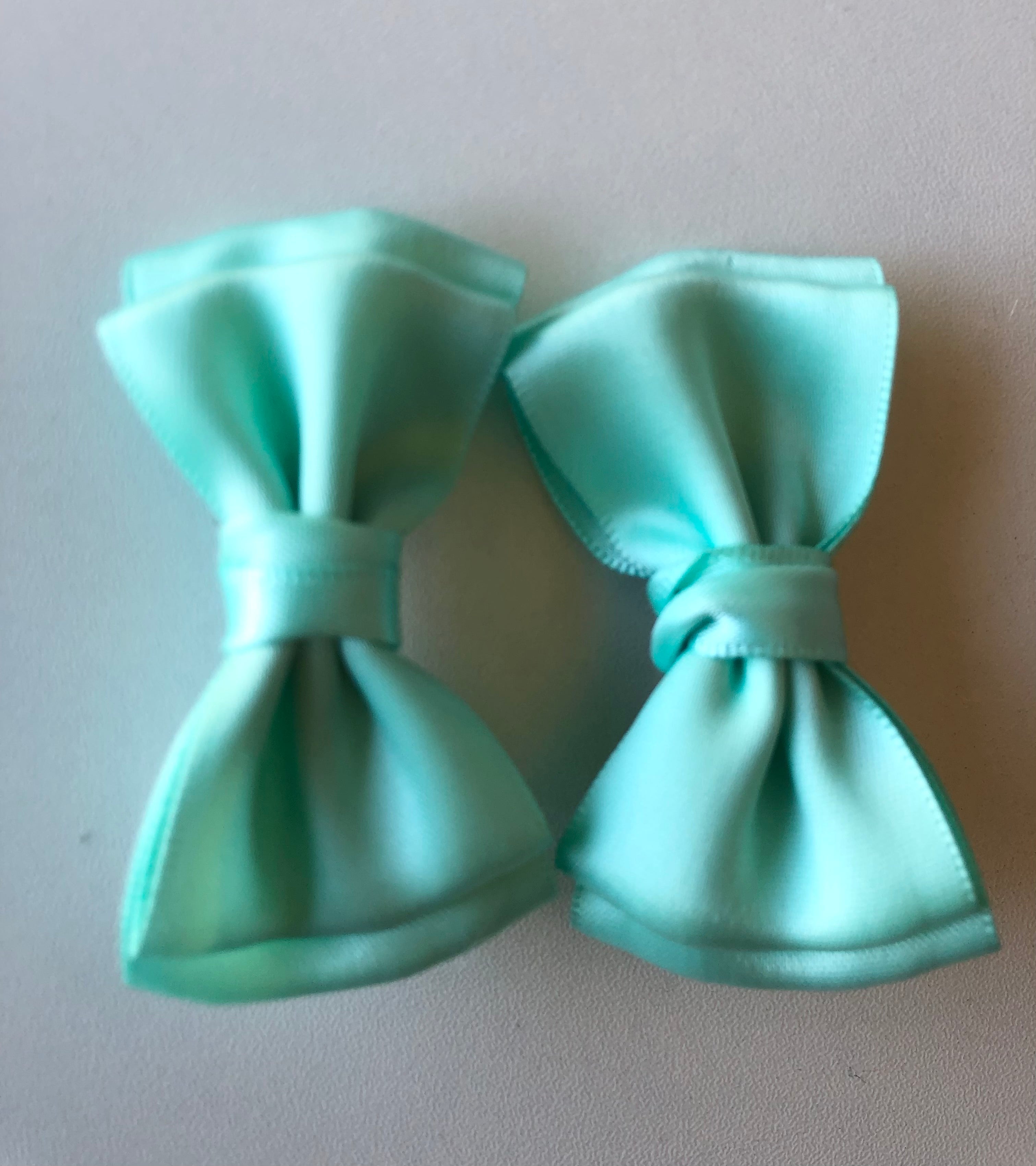 Pastel Colours Hair Bows (Set of 2)