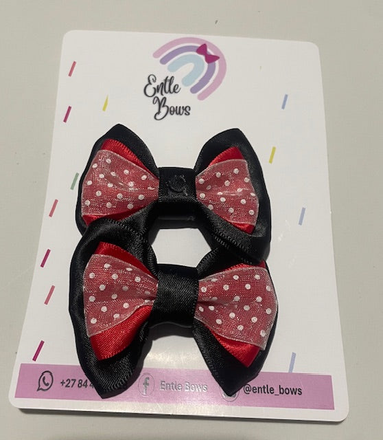 Minnie Inspired Hair Bows